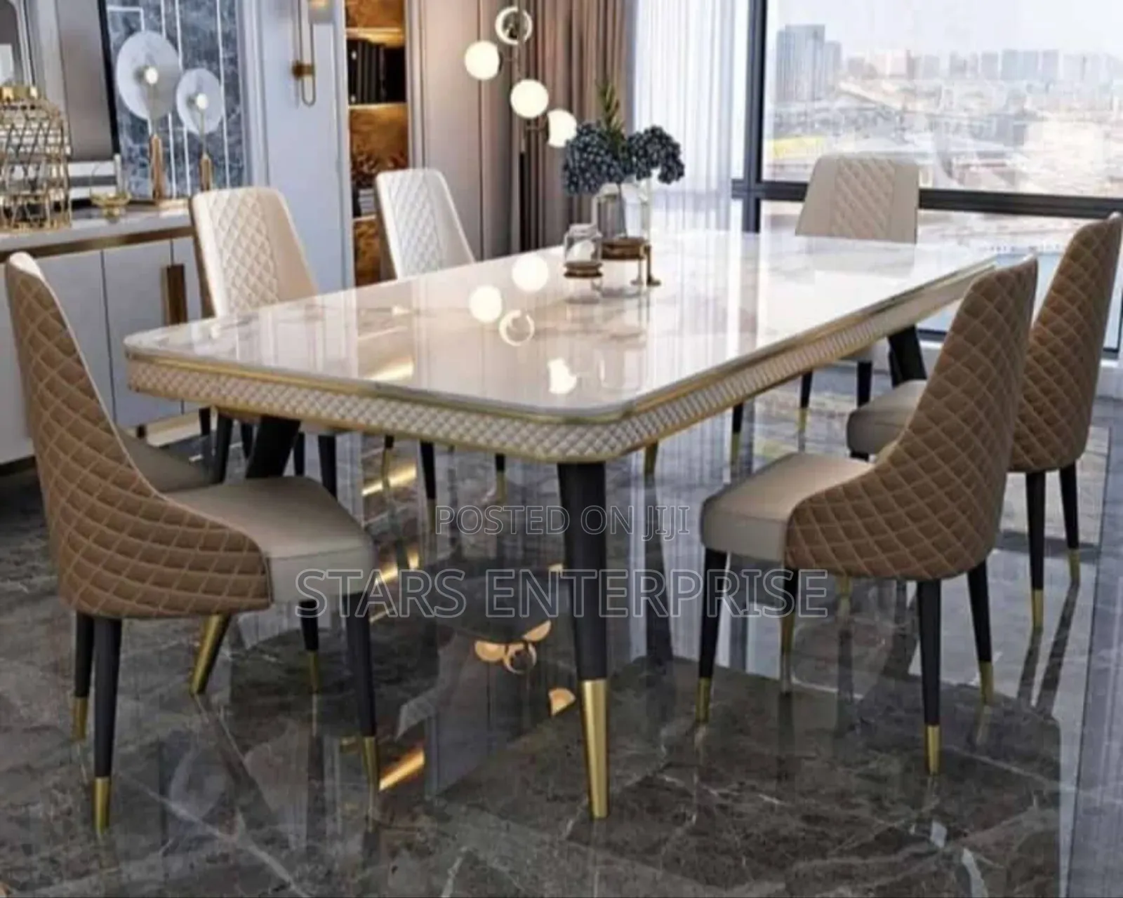 6 Seater Chic Dinning Set