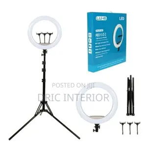 18 Inches LJJ-45 Led Ringlight With Tripod 3 Phone Holders