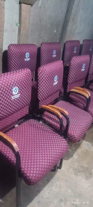 Patterned Church Armchair With Logo