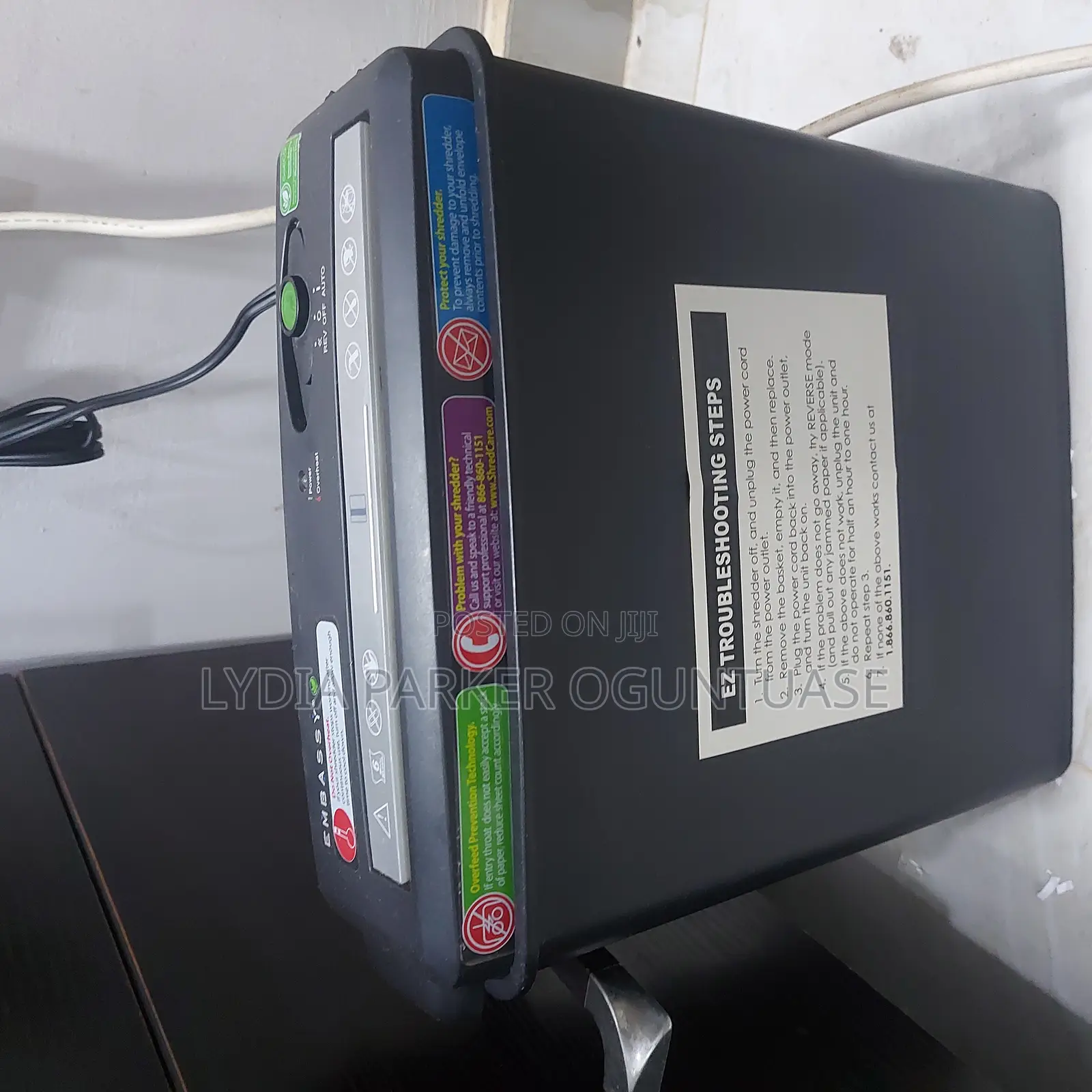 Electronic Paper Shredder