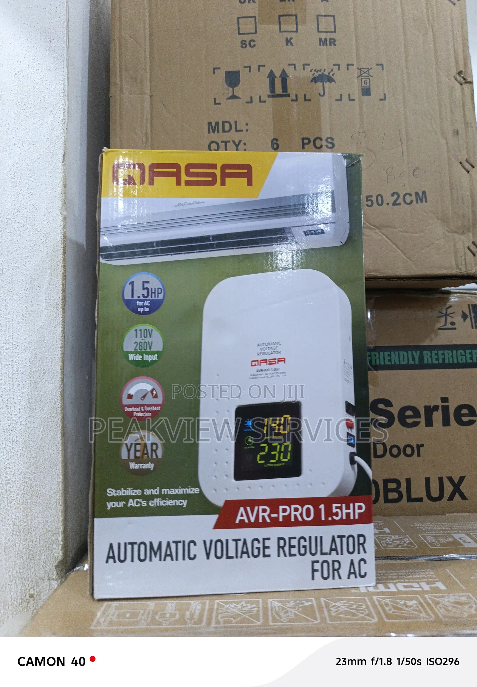 Wall Power, Full Protection – Qasa 2000w Stabilizer