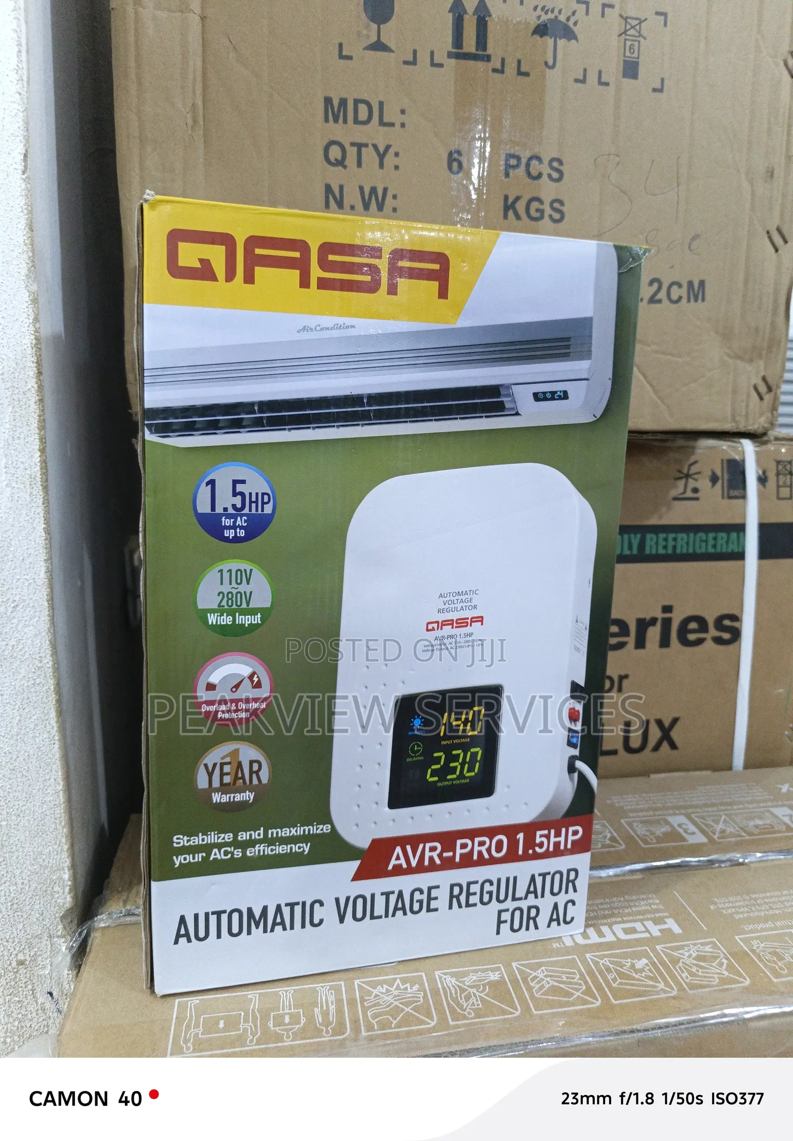 Secure Your Power, Secure Your Home –Qasa 2000w Wall Mounted