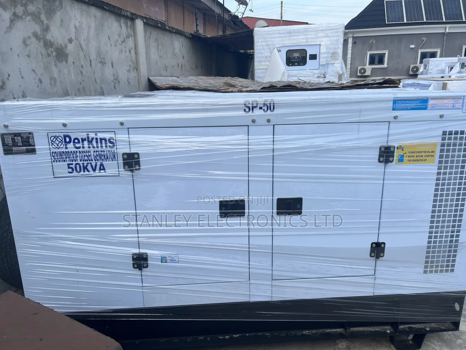 Super Strong 50kva Perkins Sp Generator Engine 100% Copper