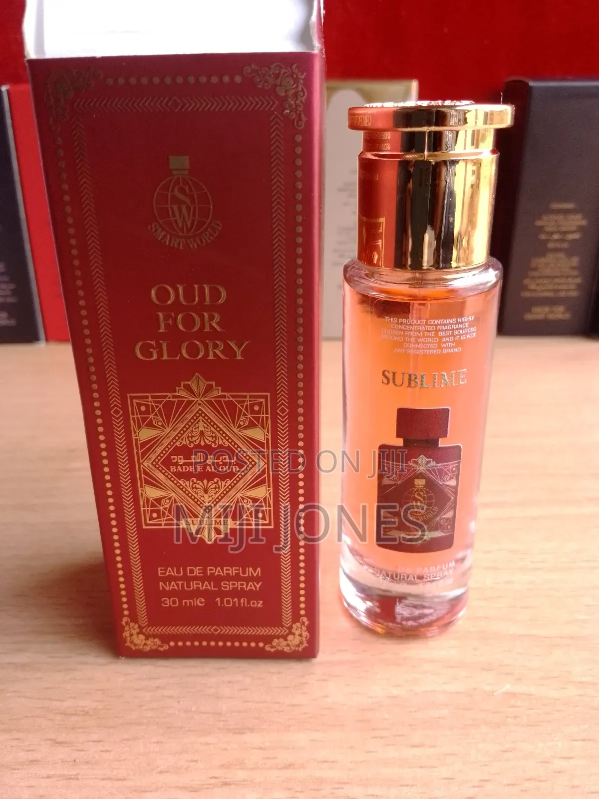 Oud For Glory Smart World 30ml Perfumes
