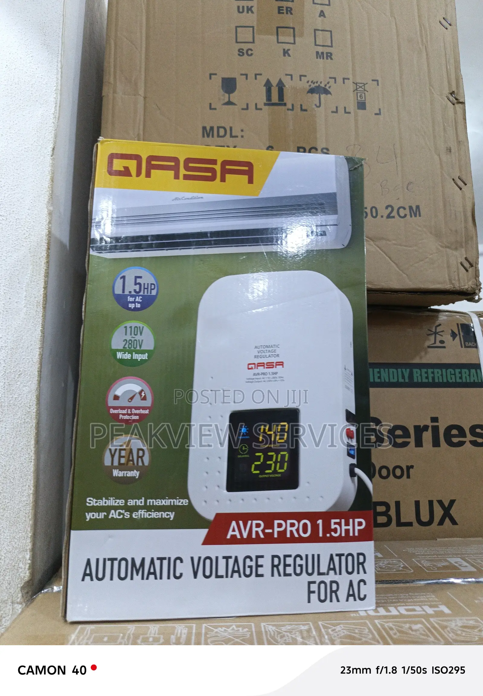 Qasa 2000w Avr Pro Automatic Voltage Stabilizer