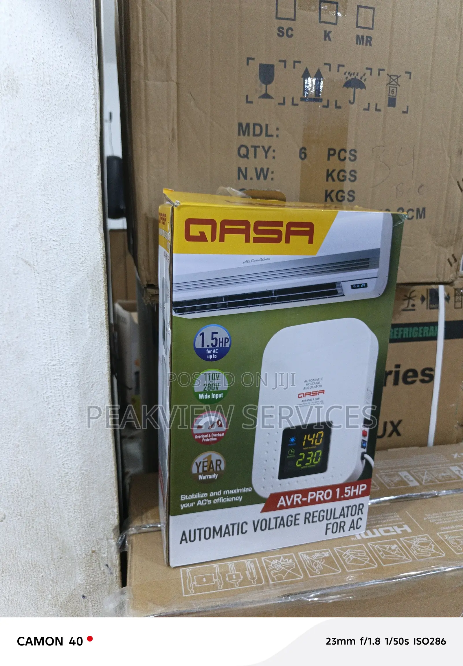 Qasa 2000w Pro Stabilizer Wide Input Range High Efficiency