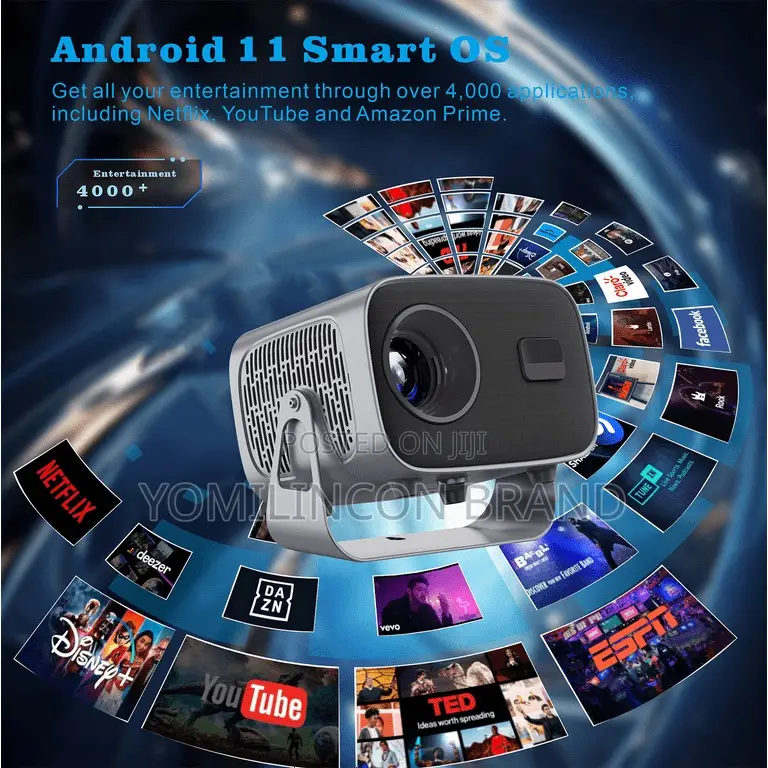 A10 Android Smart Led Projector