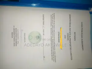 Deed Of Agreement
