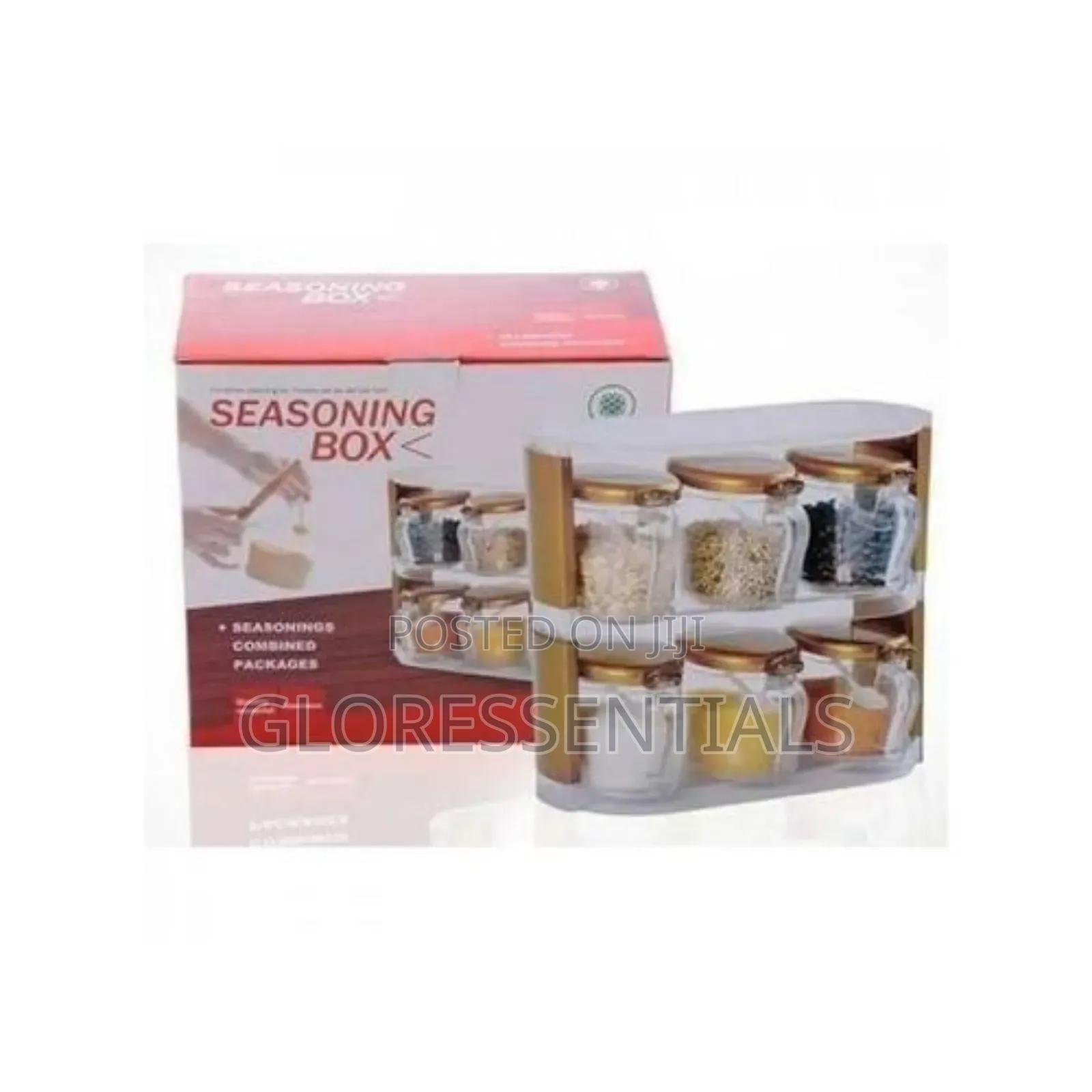 Seasoning Box Spice Containers With Stand