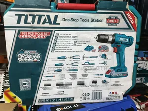 165pcs Total Toolsbox With Rechargeable Drilling Machine