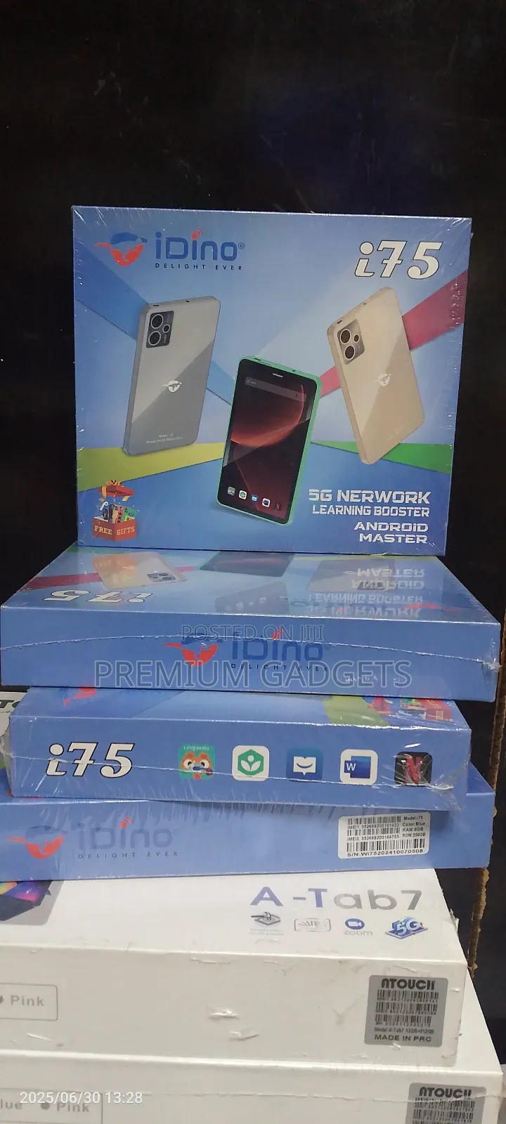 New Idino i80 256 GB Blue