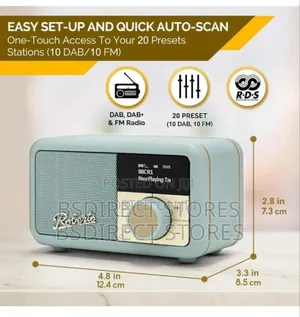 Roberts Revival Petite2 Fm/ Dab/ Dab Digital Radio Bluetooth