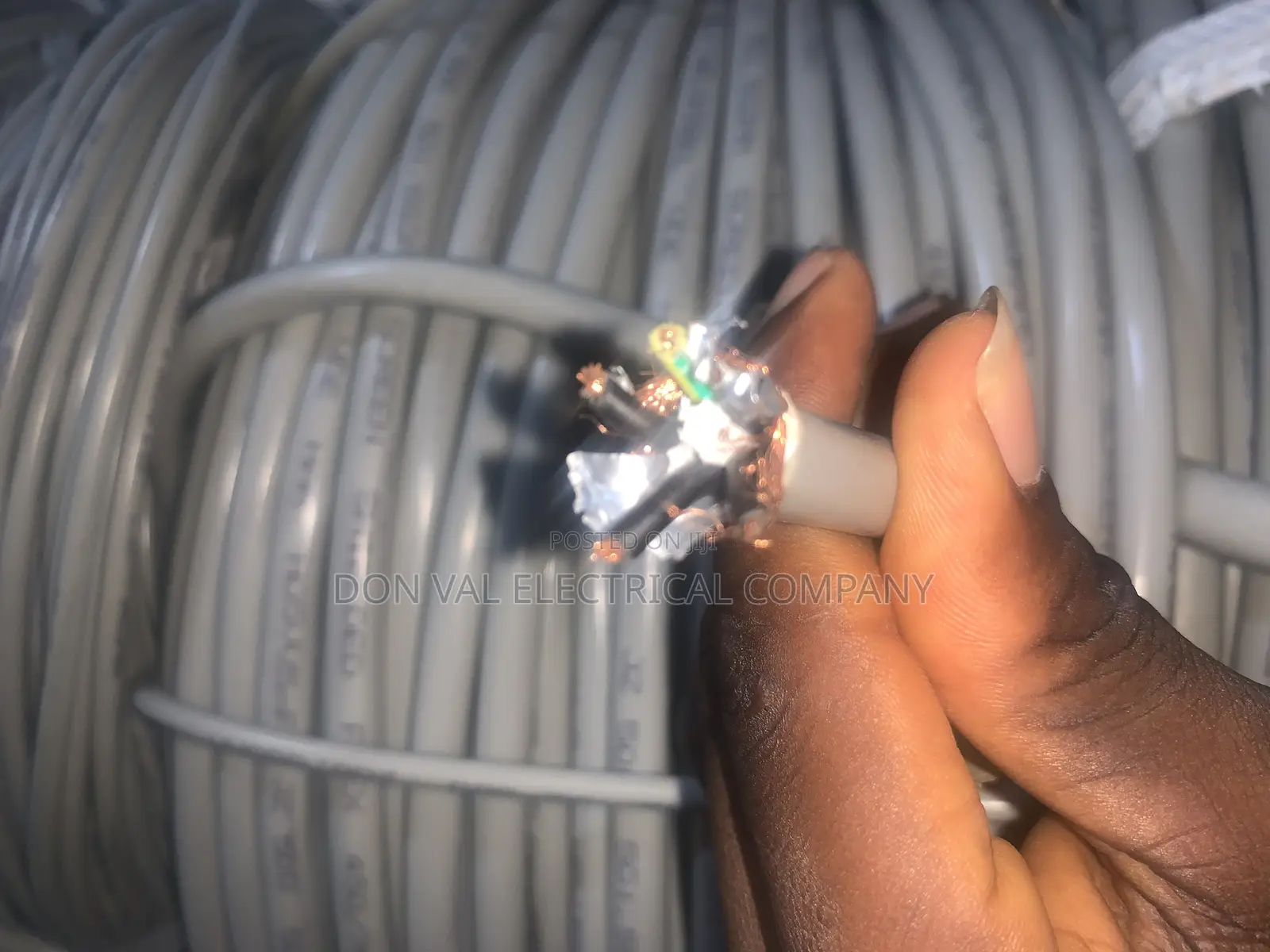 5corex1.5mm Screen Shielded Marin Cables Pure Copper