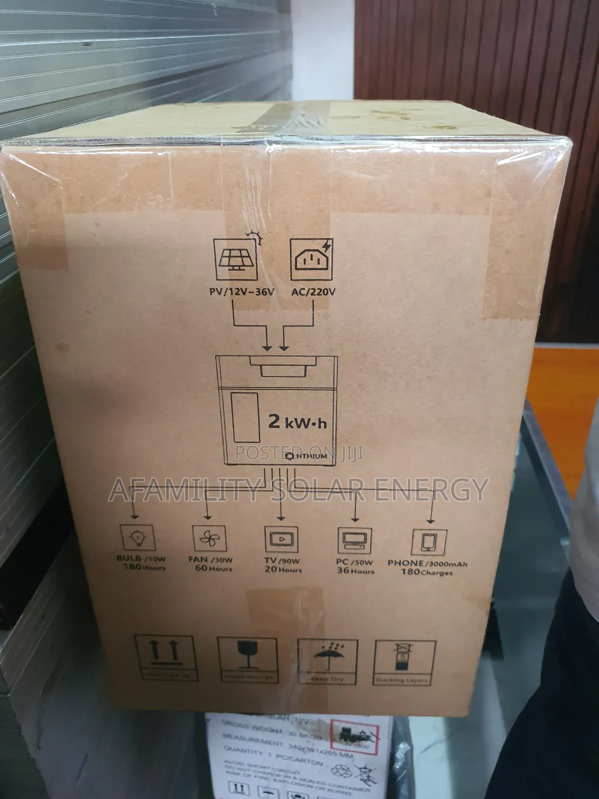 2kwh Lithium Solar Generator