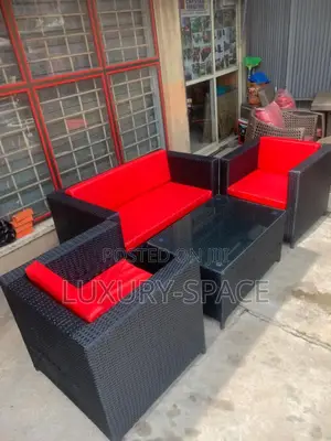 Four Seater Ratan Outdoor Sofa Set