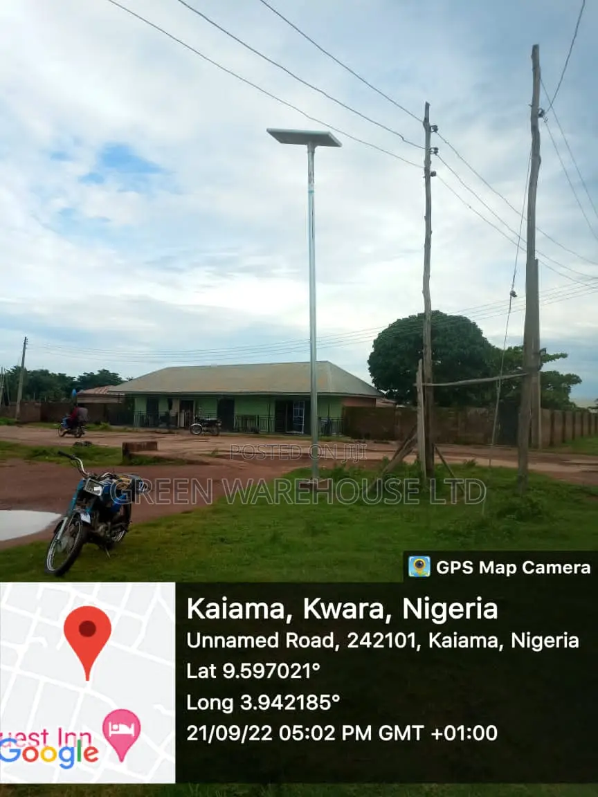 High Capacity Solar Street Light