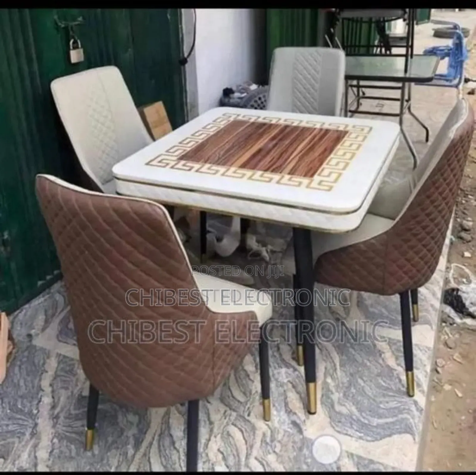 Brown Dining Table For 4 People