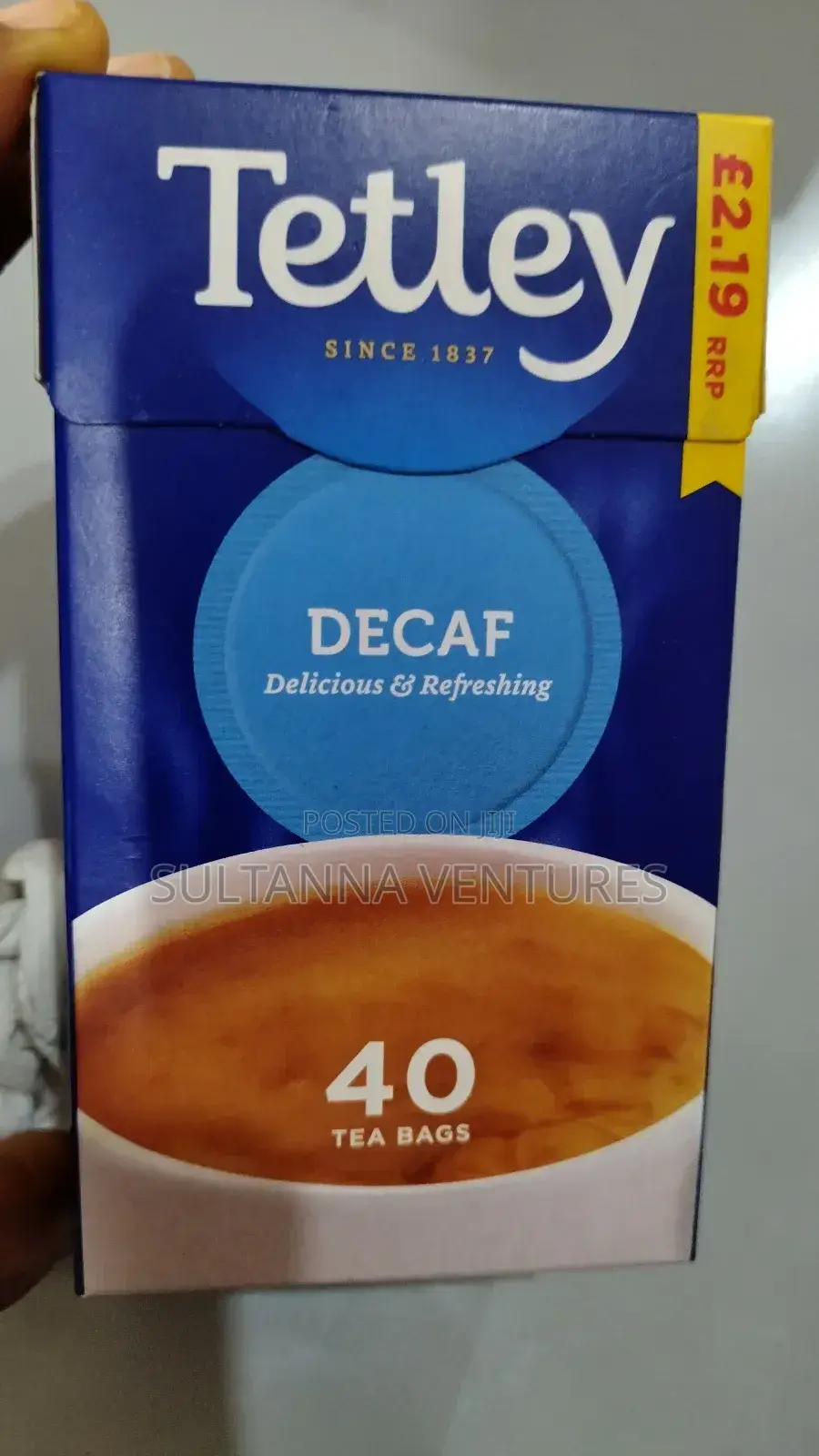 Tetley Decaf Tea (40 Tea Bags)