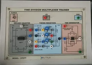 Time Division Multiplexer Trainer