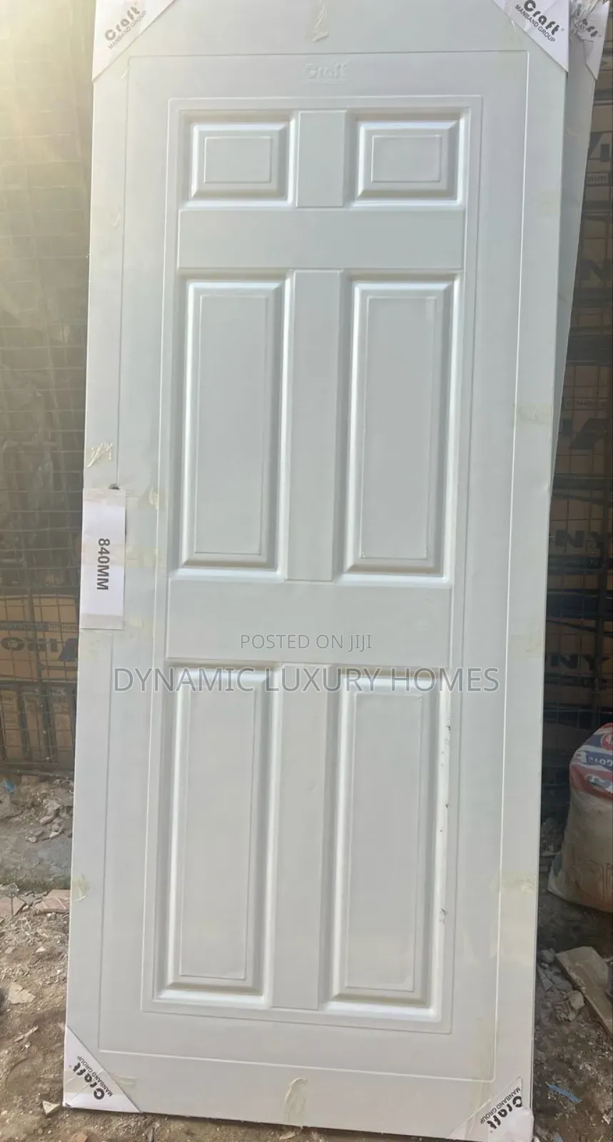 American Panel Door 3ft With Complete Accessories