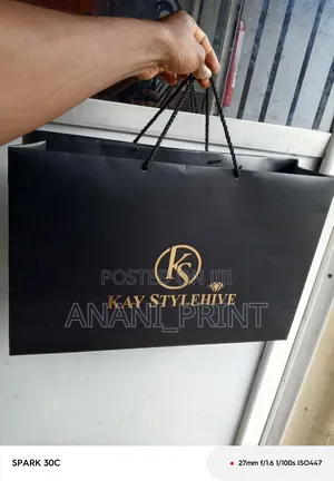 Foil Carrier Bag With Foil