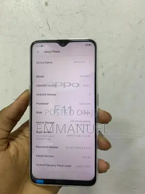 Oppo F11 256 GB Silver