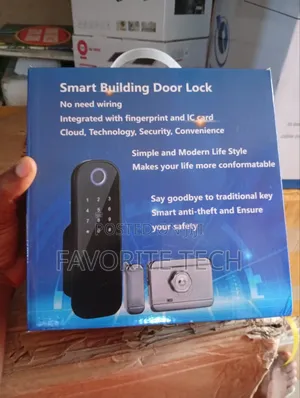 Jam Lock for Gate With Fingerprint