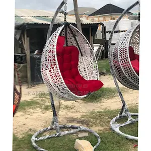 Rattan Swing Chair With Cushion