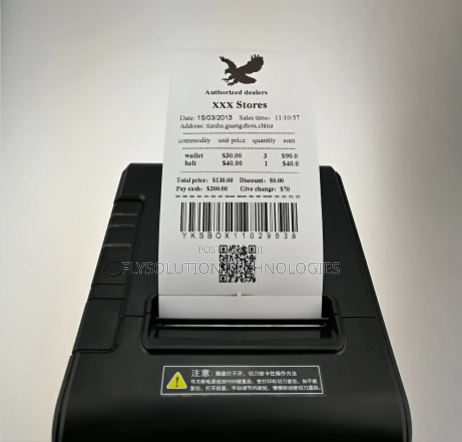 Xprinter 80mm Thermal Receipt Printer Ticket Barcode Print