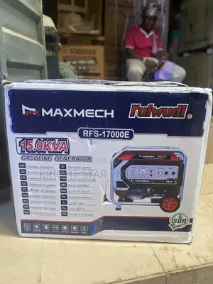 Maxmech 17000e Generator Maxium Capacity 12kva