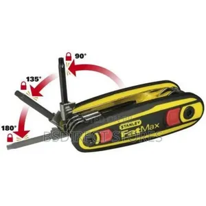 Stanley 0-97-552 Fatmax Hex Key Metric Folding Set (8 Piece)