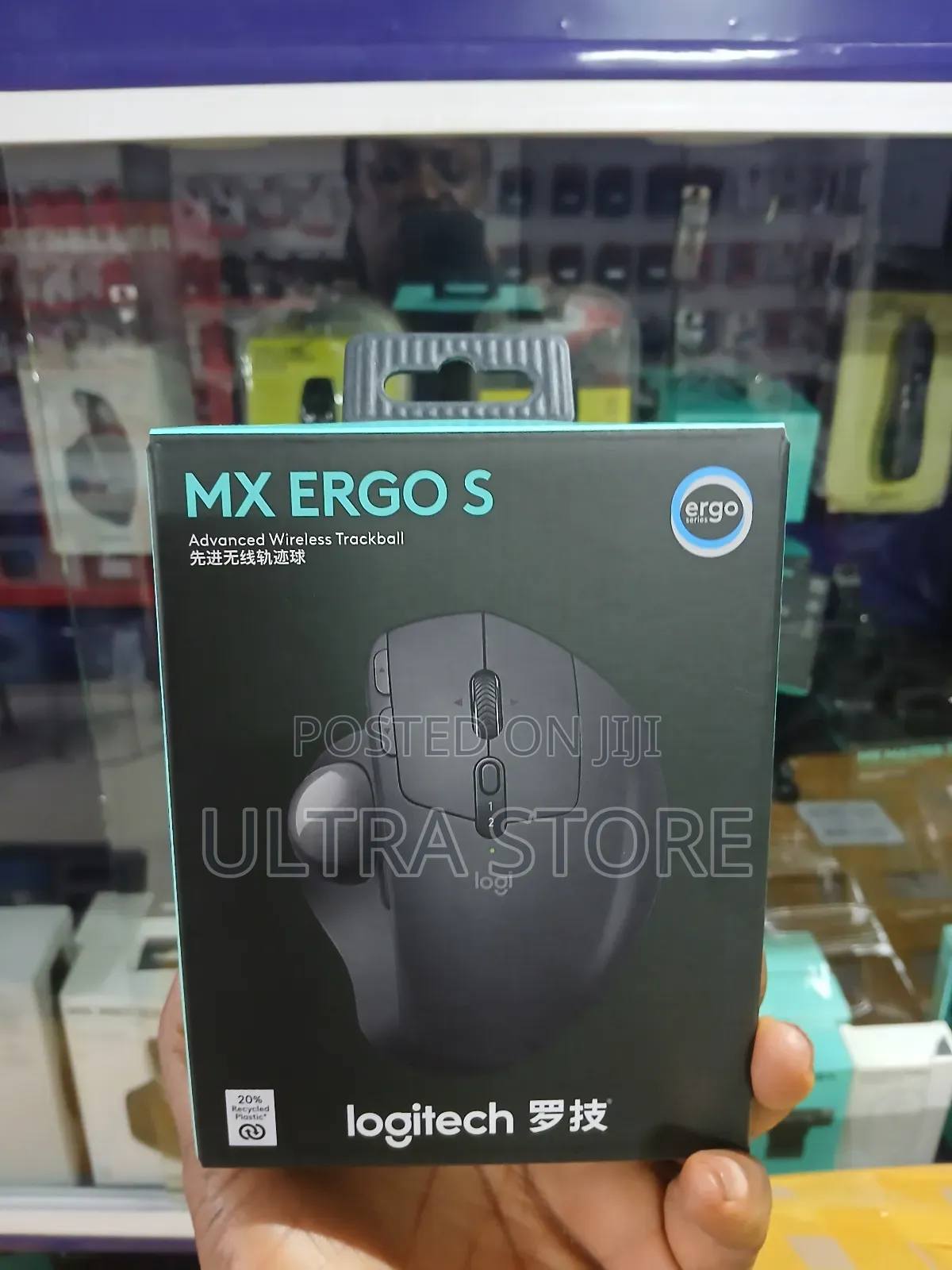 Logitech Mx Ergo Wireless Trackball Mouse
