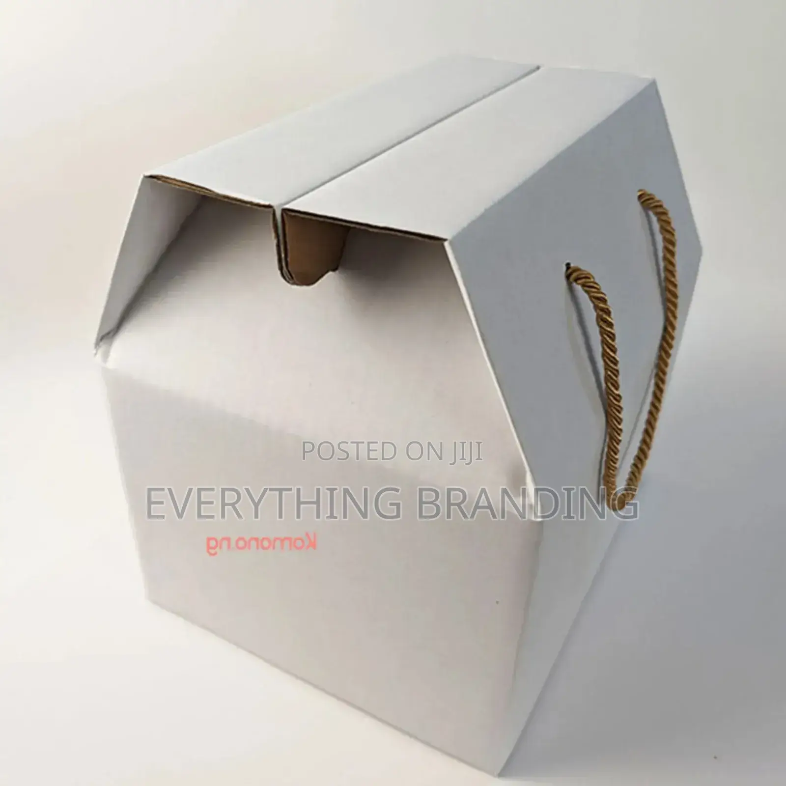 Plain Gable Gift Box for Food, Cake, Souvenir