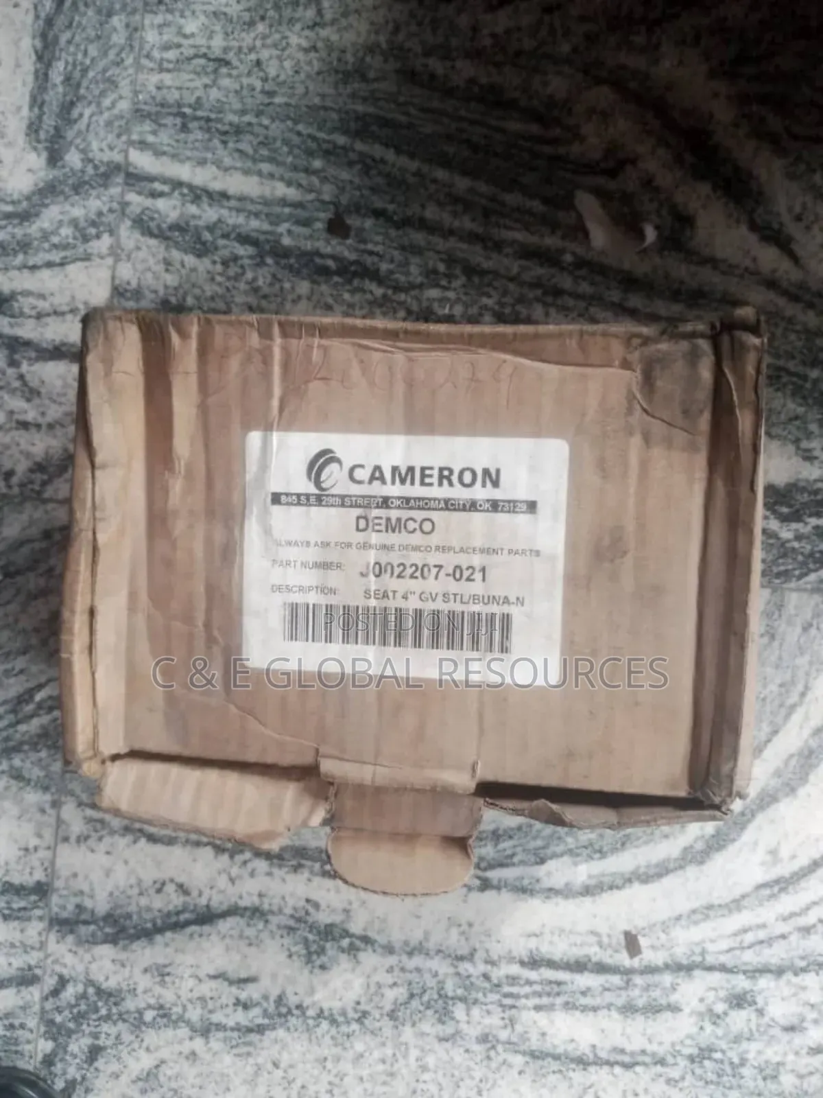 4" Demco Gate Valve Seat