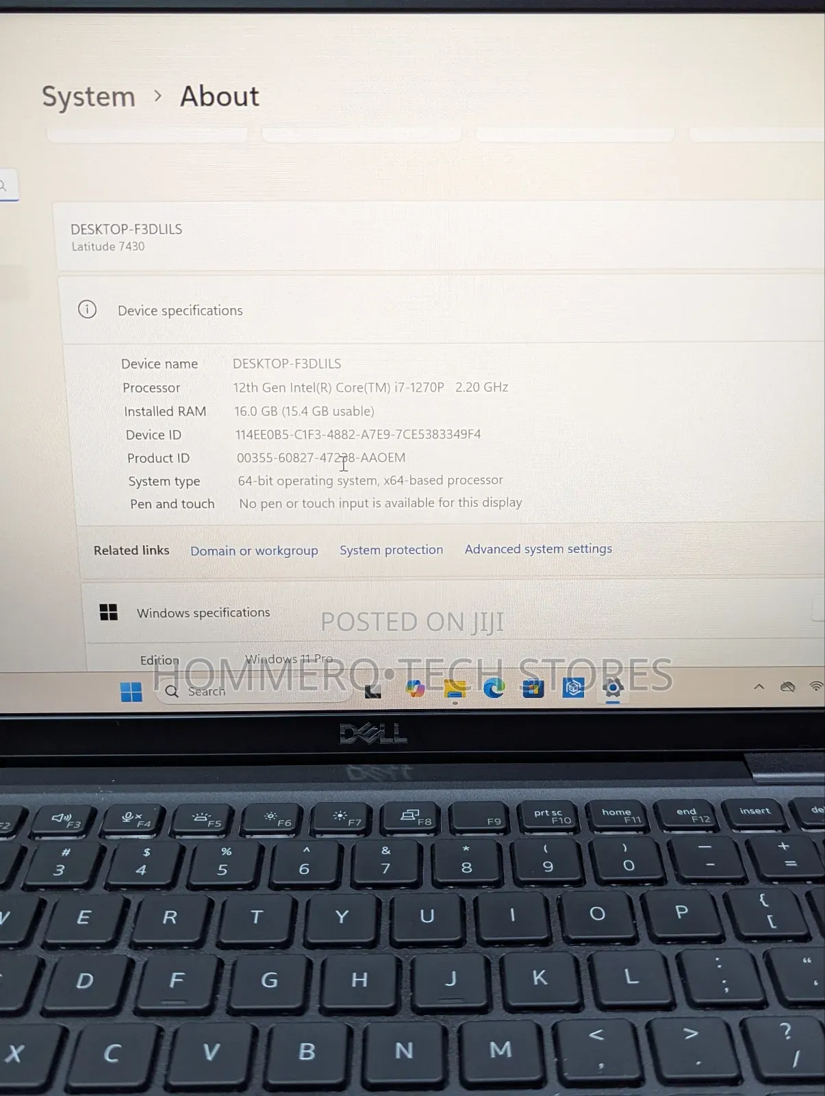 Laptop Dell Latitude 7430 16GB Intel Core I7 SSD 512GB