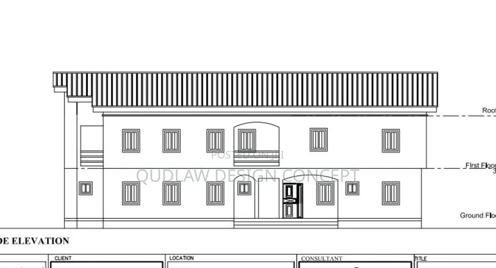 Architectural Construction Designs Stamp and Seal