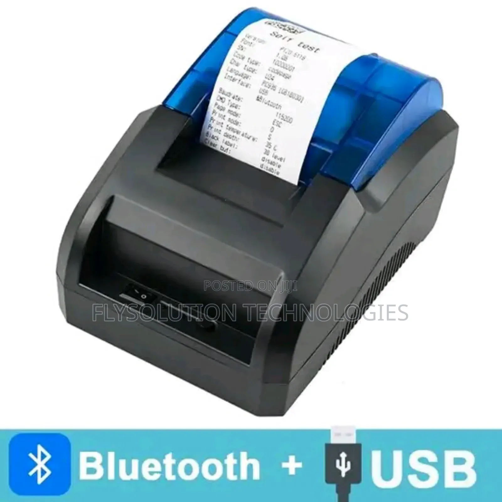 Portable Bluetooth Thermal Label Mini Pos Thermal Printer