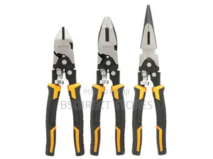 Dewalt Compound Action Hardened Chrome Vanadium Pliers Set