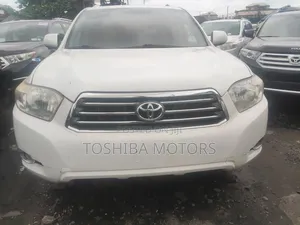 Toyota Highlander Limited 4x4 2009 White
