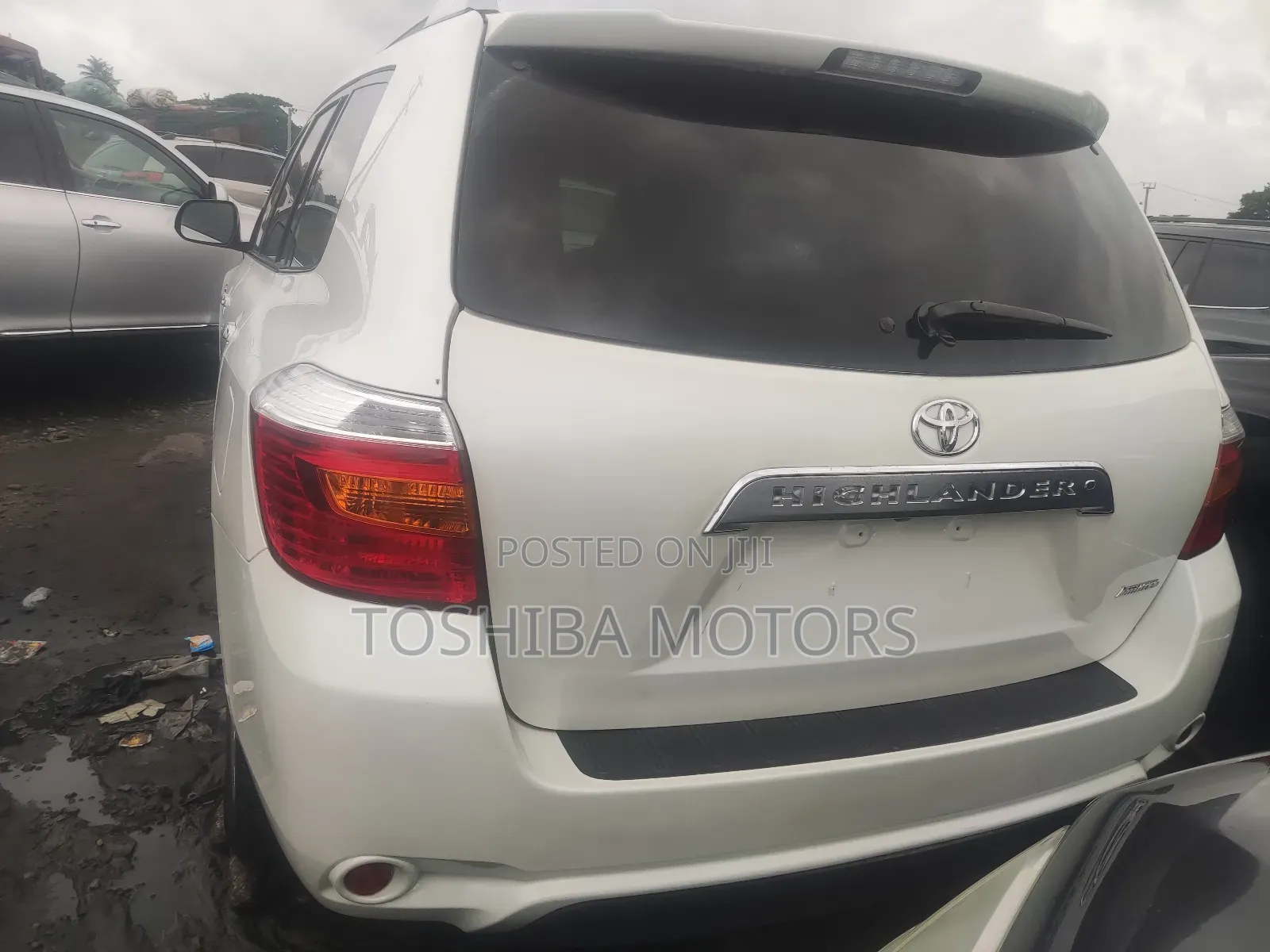 Toyota Highlander Limited 4x4 2009 White