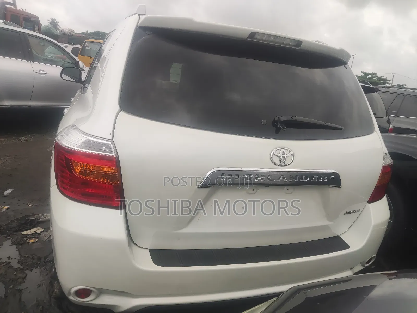 Toyota Highlander Limited 4x4 2009 White