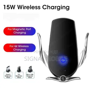 15w Wireless Car Charger Stand Air Vent Car Mount