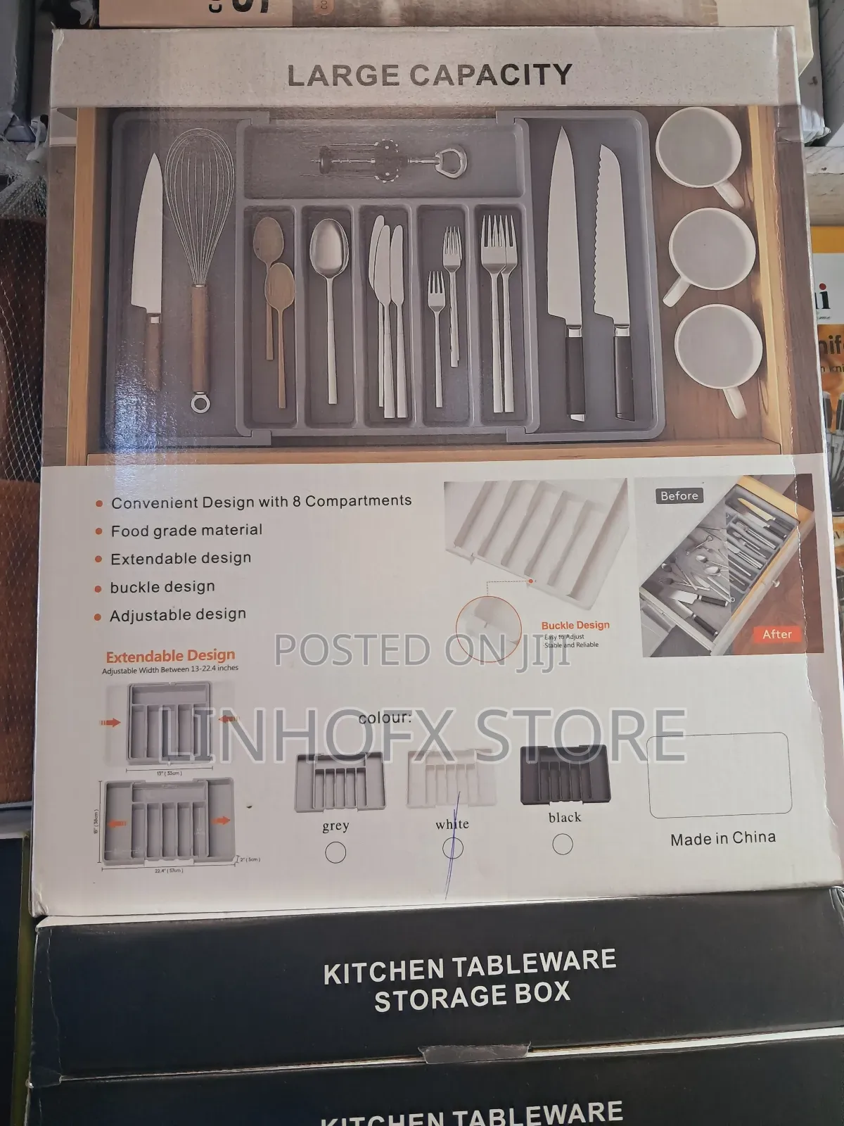 Kitchen Tableware Storage Box