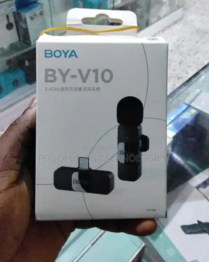 Photo - Boya by-V10 Wireless Microphone Smartphones Type-C Usb-C