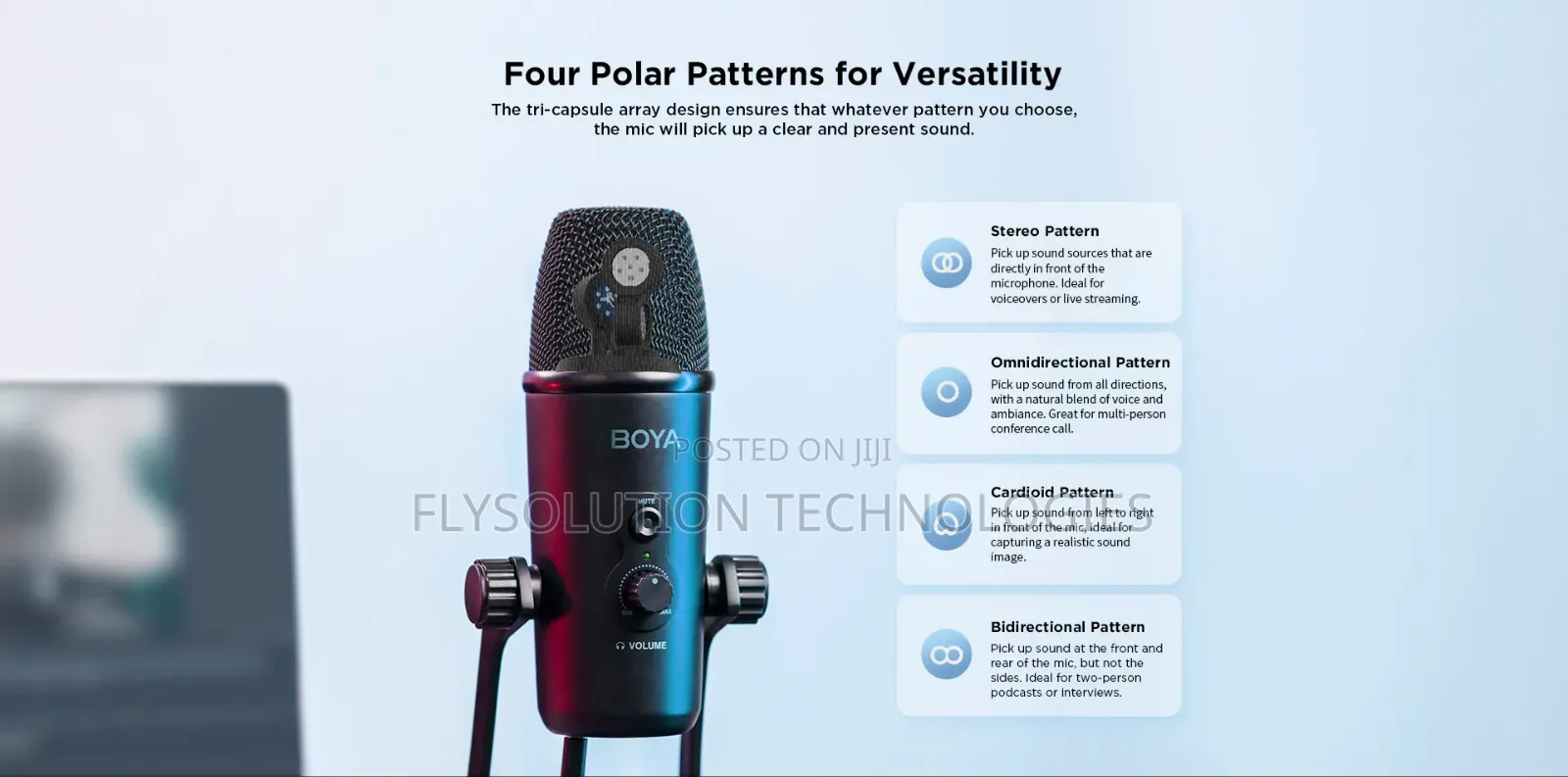 Boya Usb – Microphone by-Pm700sp