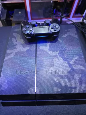 Standard Ps4 With 5 Free Loaded Games