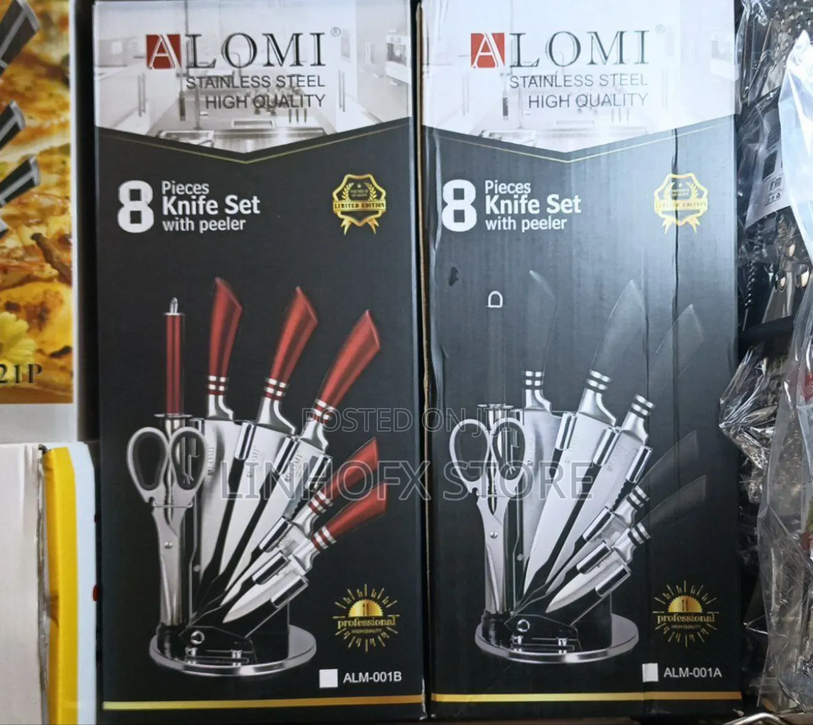 8pcs Alomi Knife Set