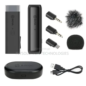Photo - Boya by-Wm3u Lapel Wireless Microphone