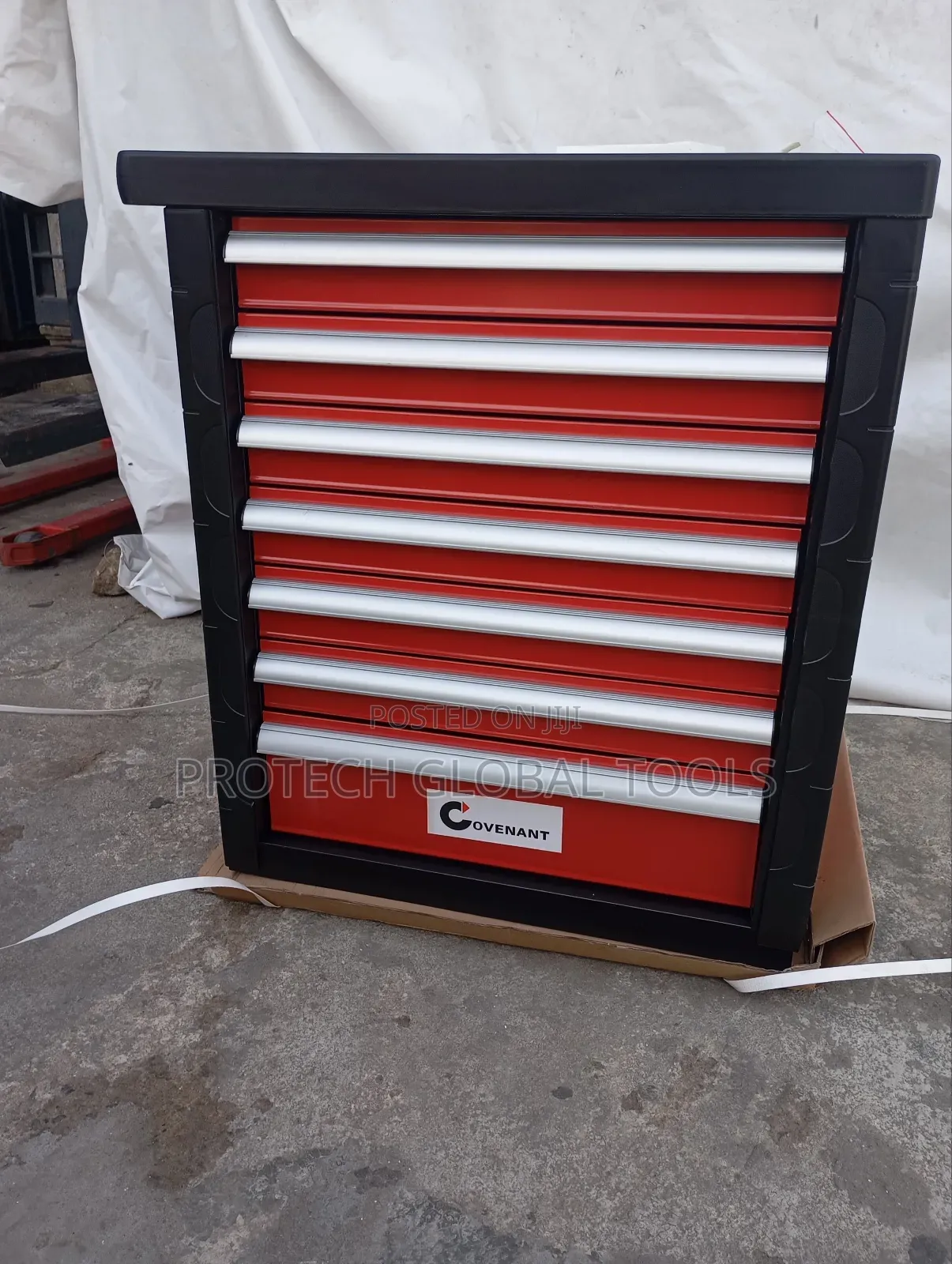 7 Drawers Heavy Duty Empty Trolley Box