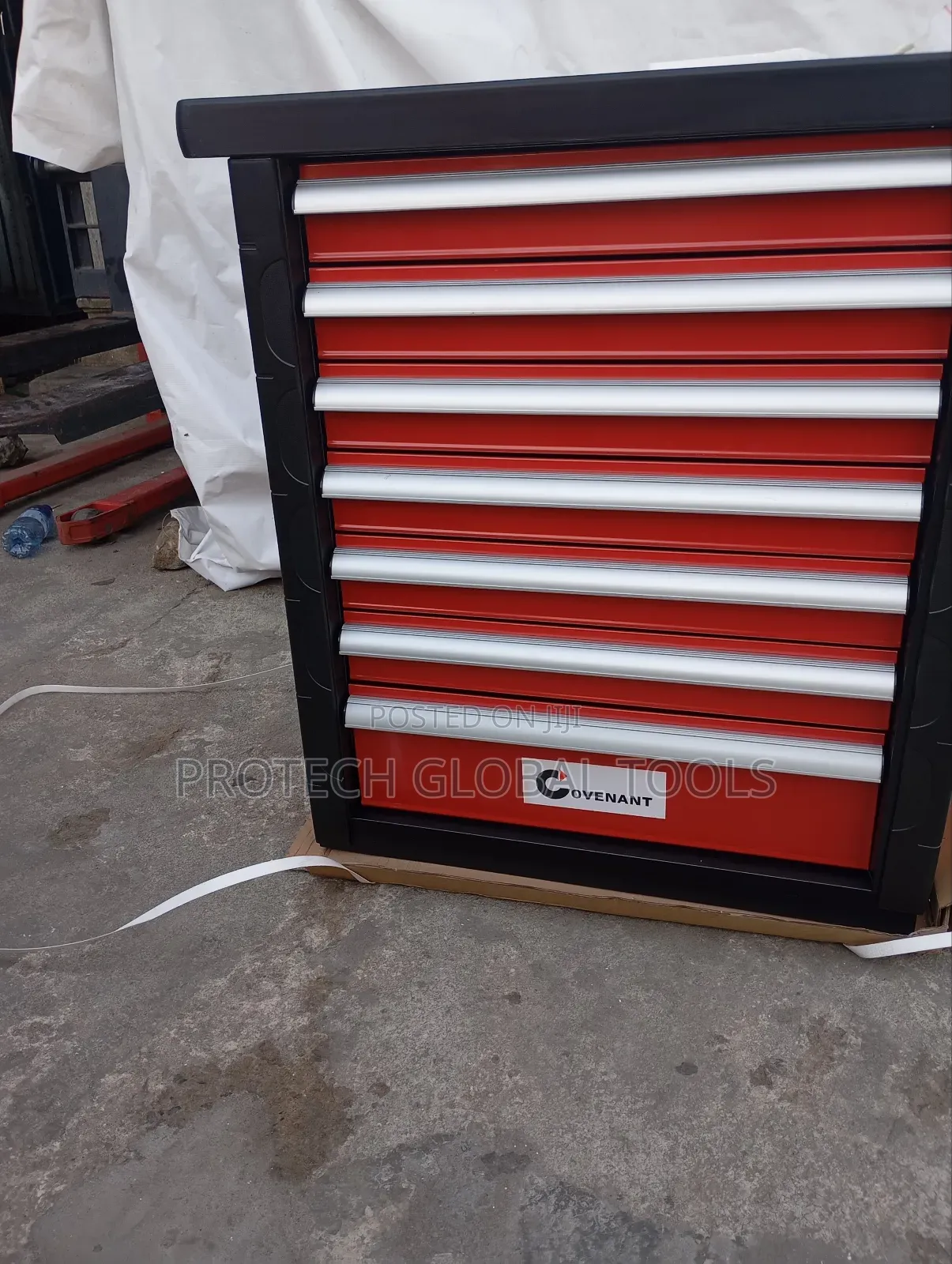 7 Drawers Heavy Duty Empty Trolley Box